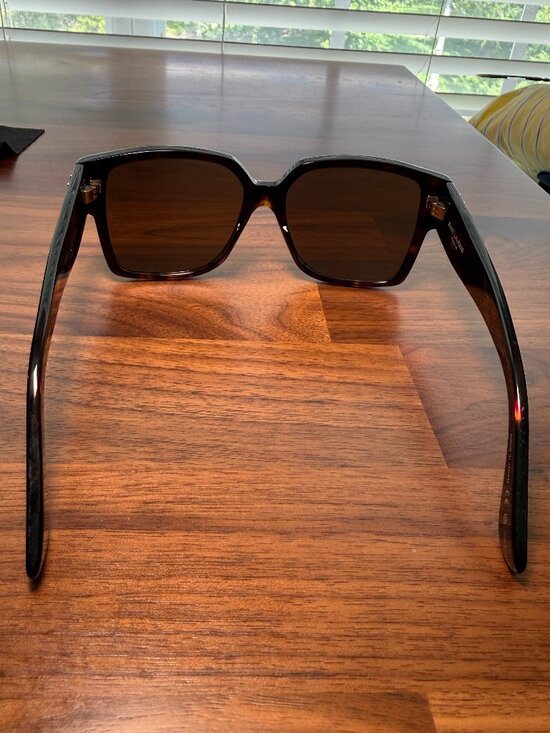 Saint Laurent - YSL - Square Tortoiseshell Sunglasses main image 6